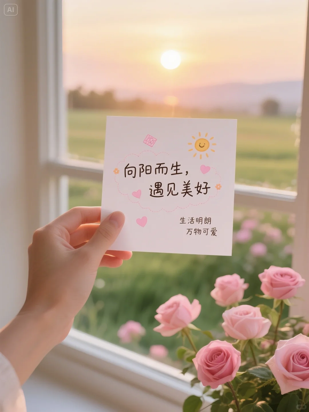 花香弥漫，满心皆是欢喜。