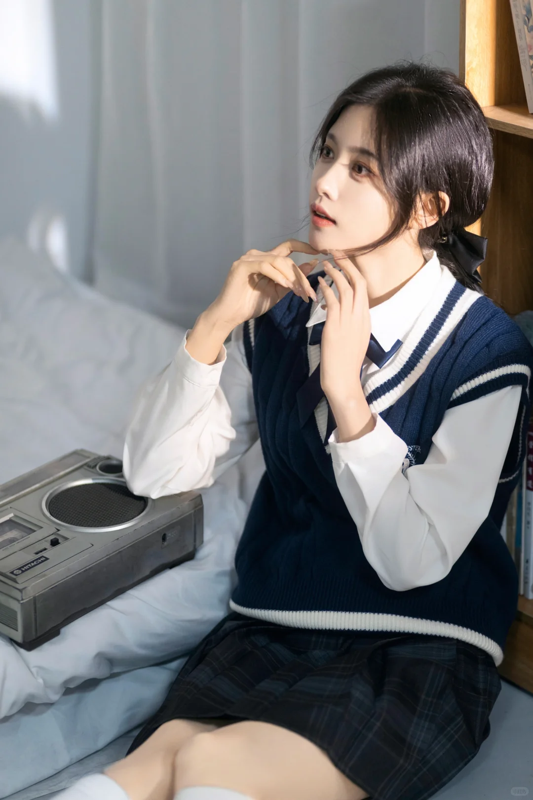 我永远爱jk的书卷气和少女感！