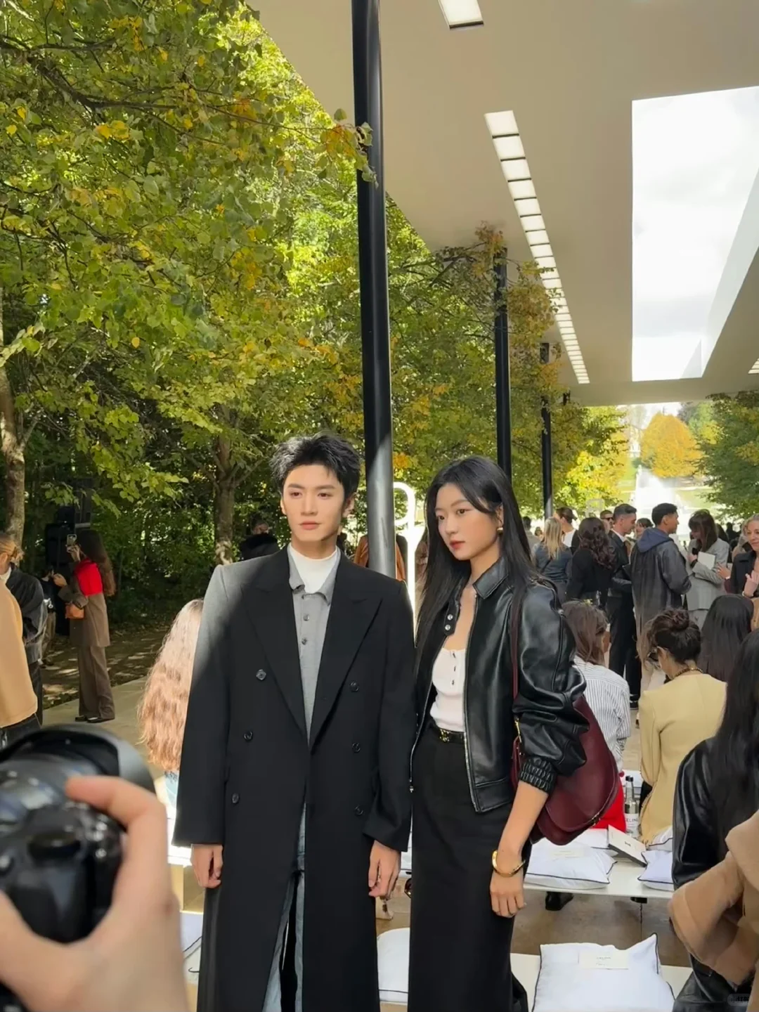 孙千 Celine大秀 现场造型