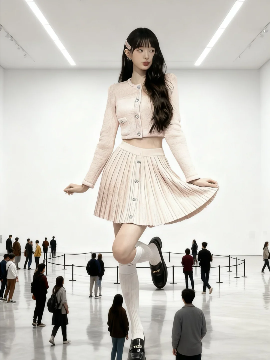 完全女神!!张元英巨物展来了