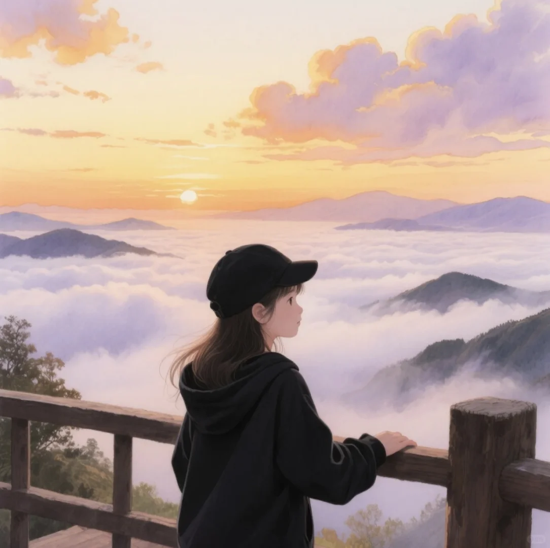 治愈系女生头像,好有生命力呀