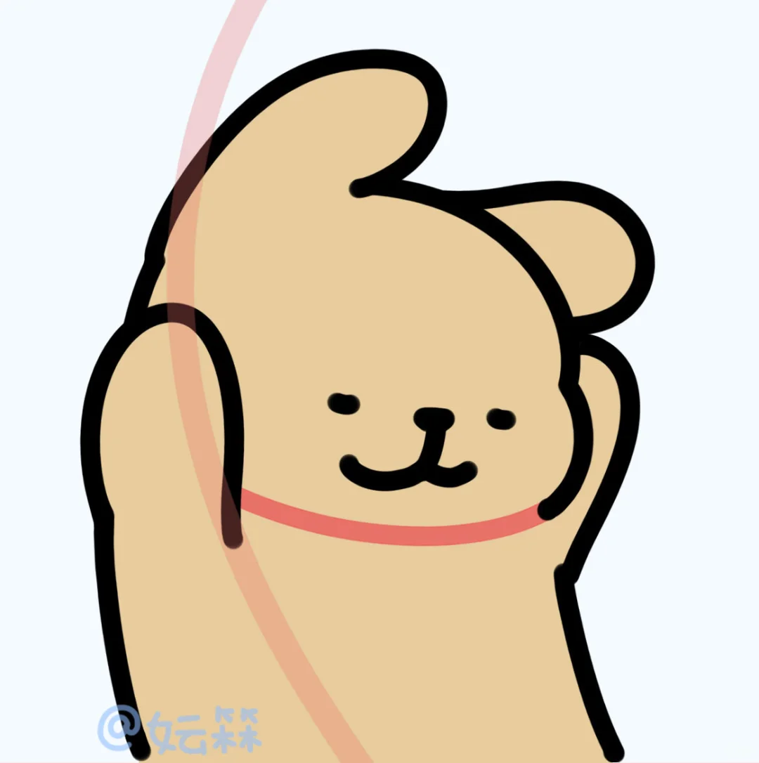 💗小狗的比心九宫格~
