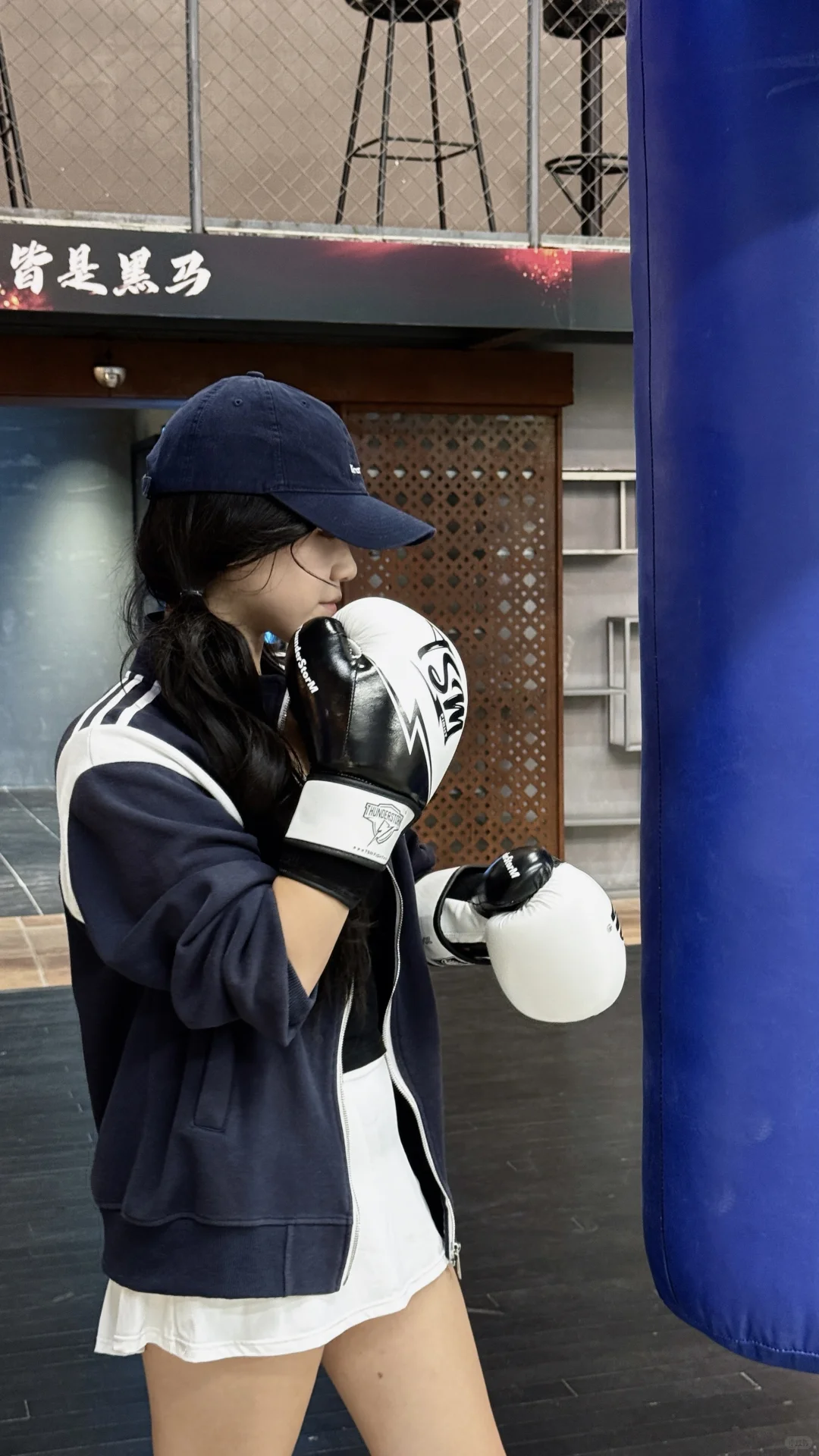 摆托女生打拳🥊也超帅的好不好|上饶拳击