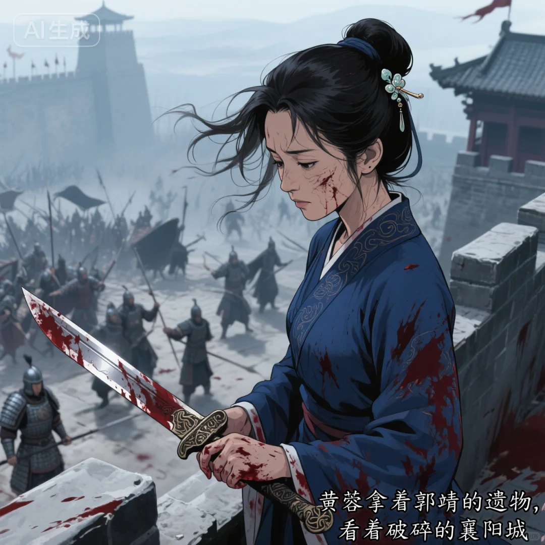 神雕后传21:襄阳城破,黄蓉自尽(二)