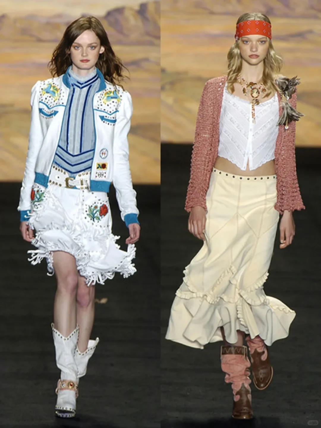秀场回顾｜Anna Sui 2005SS嬉皮浪漫千禧
