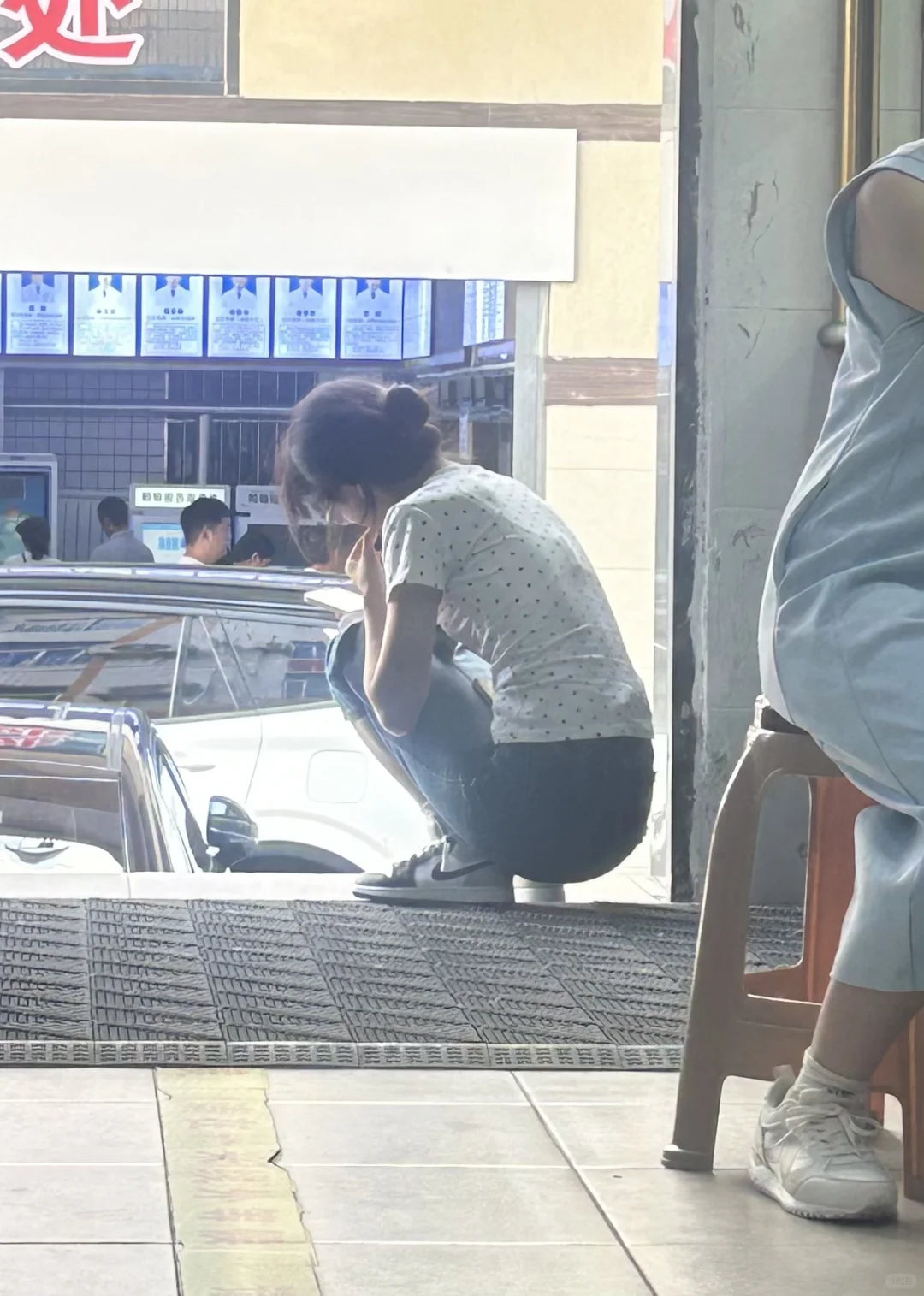 好羡慕这种又高又瘦的女孩子，穿什么衣服都