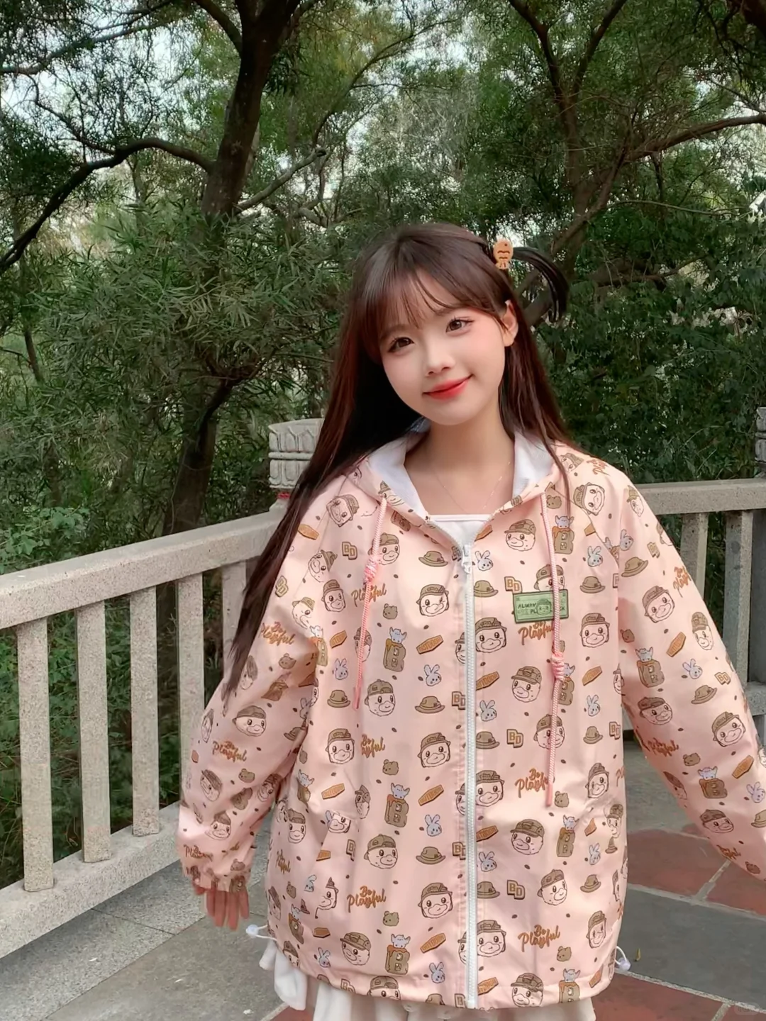 萌萌的防晒服和萌萌的我=⩌⩊⩌=