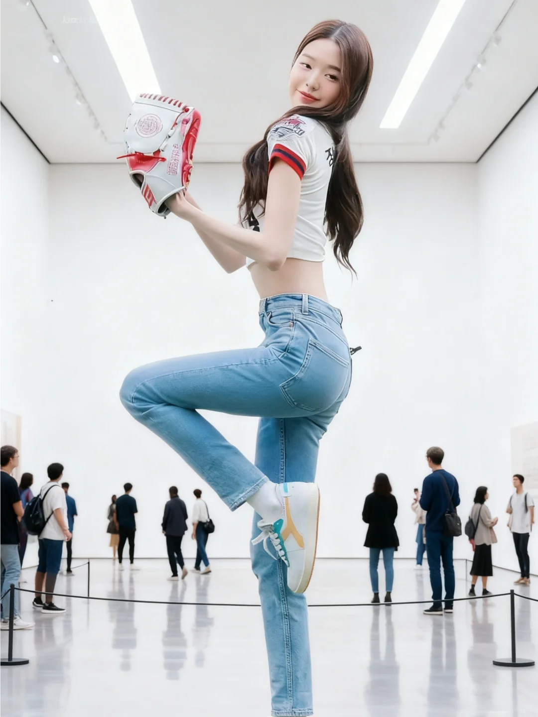 完全女神!!张元英巨物展来了