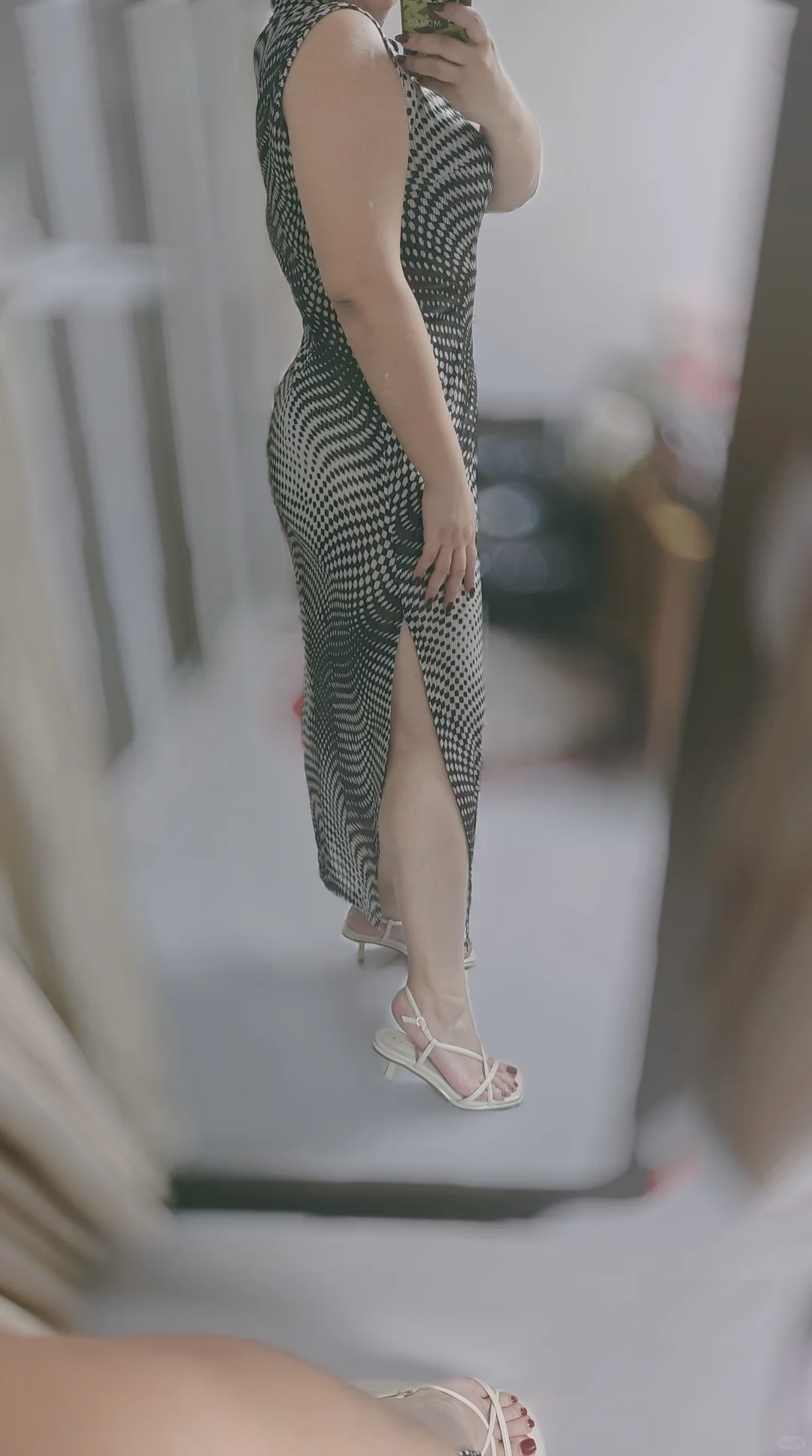 BBW视觉欺骗旗袍
