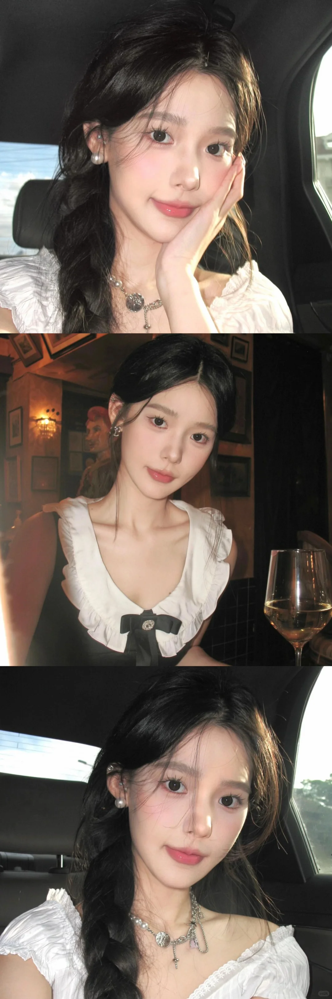 存一些好用的甜妹拍照姿势!