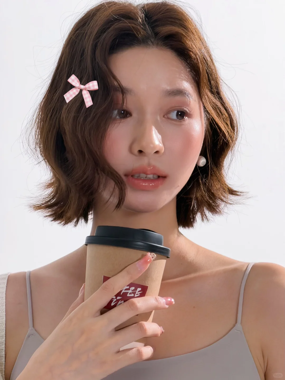 在吗？！超甜短发女模特～🎀