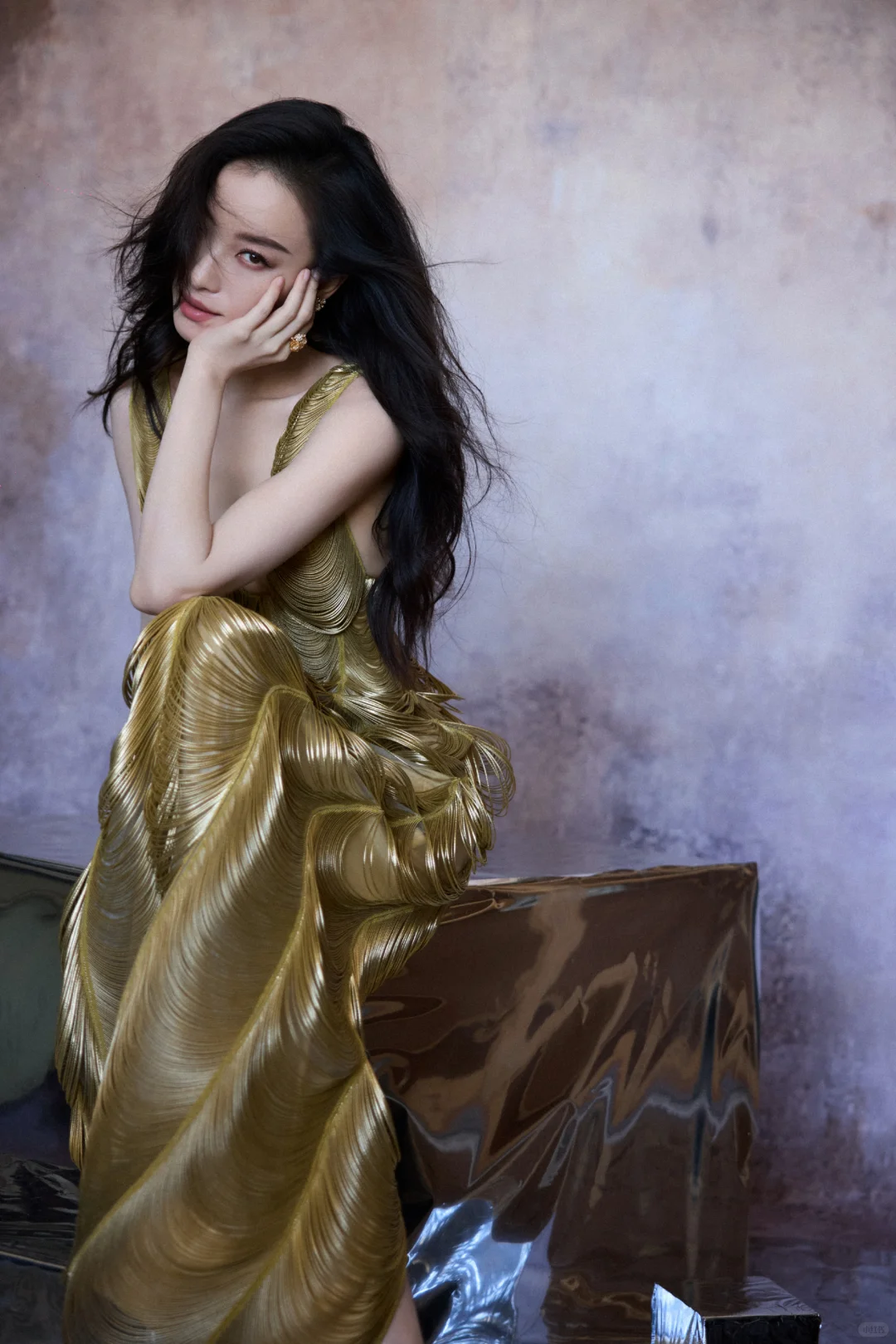 倪妮 金色深V 豪门女主