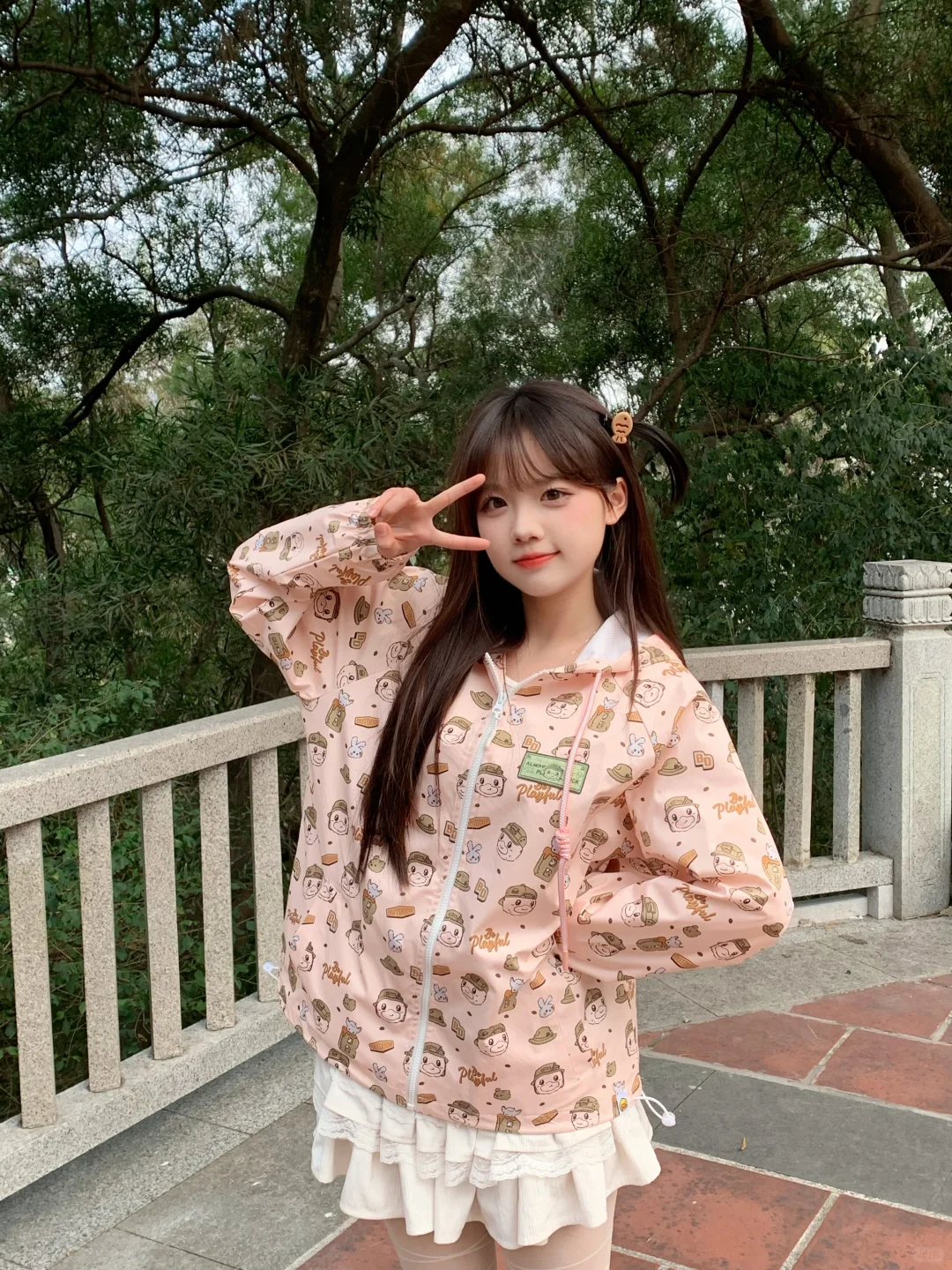 萌萌的防晒服和萌萌的我=⩌⩊⩌=