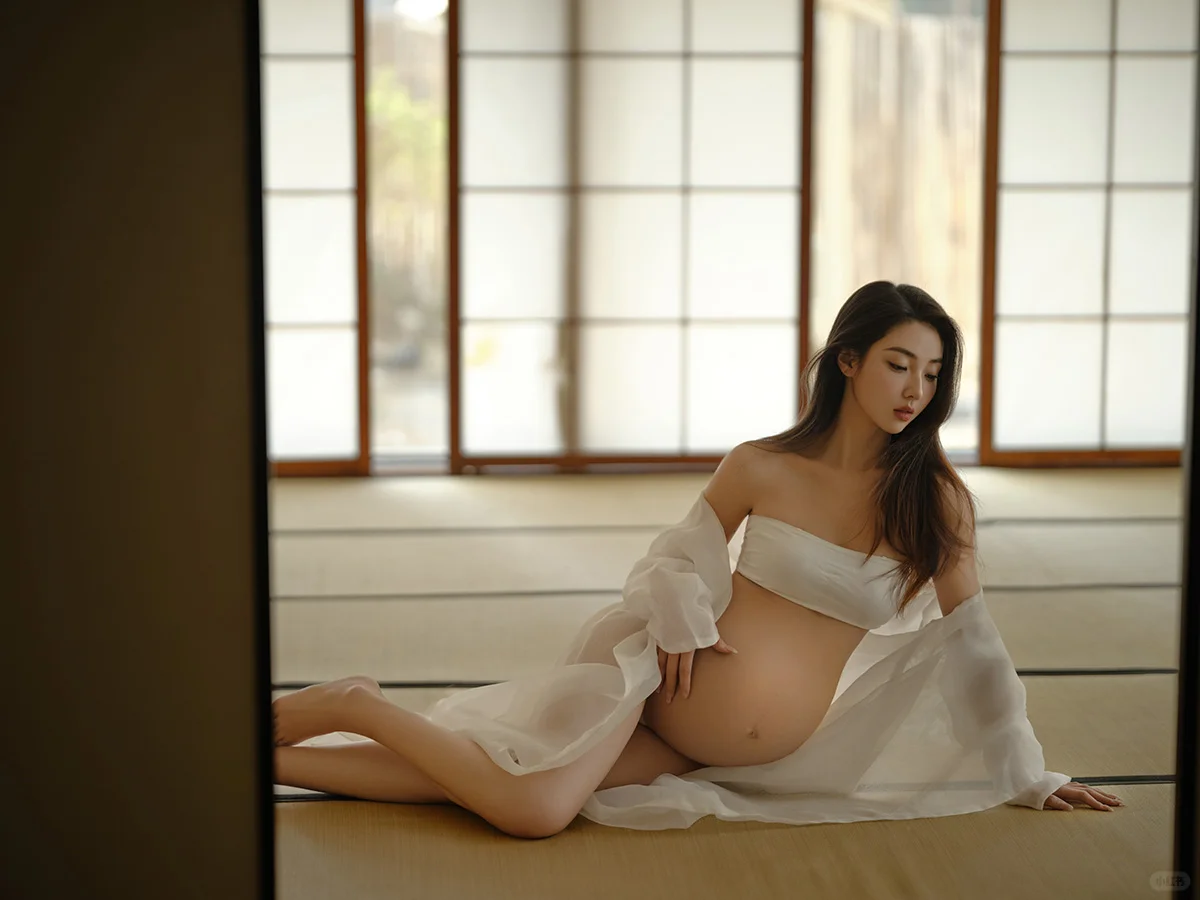 细腻又温柔❗️日系居家风孕妇写真谁能不爱