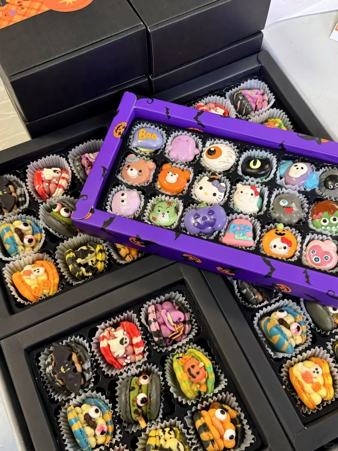 我不信有萌妹子能抵抗得了这么好看的饼干!