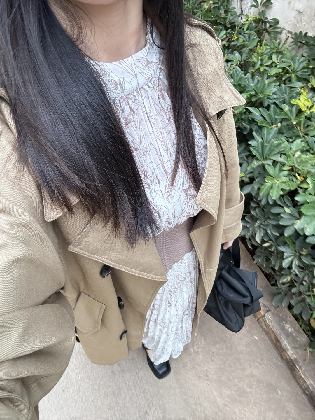 snidel的棕色腰封连衣裙 人妻感满满👗