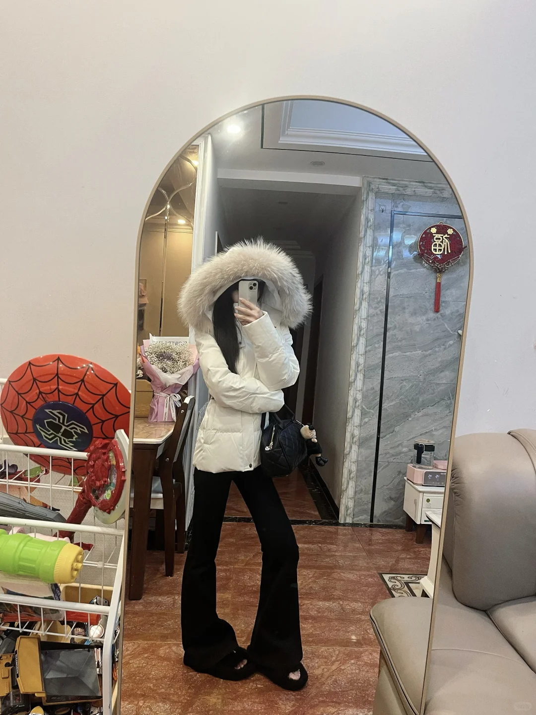 羽绒服我先穿啦！！