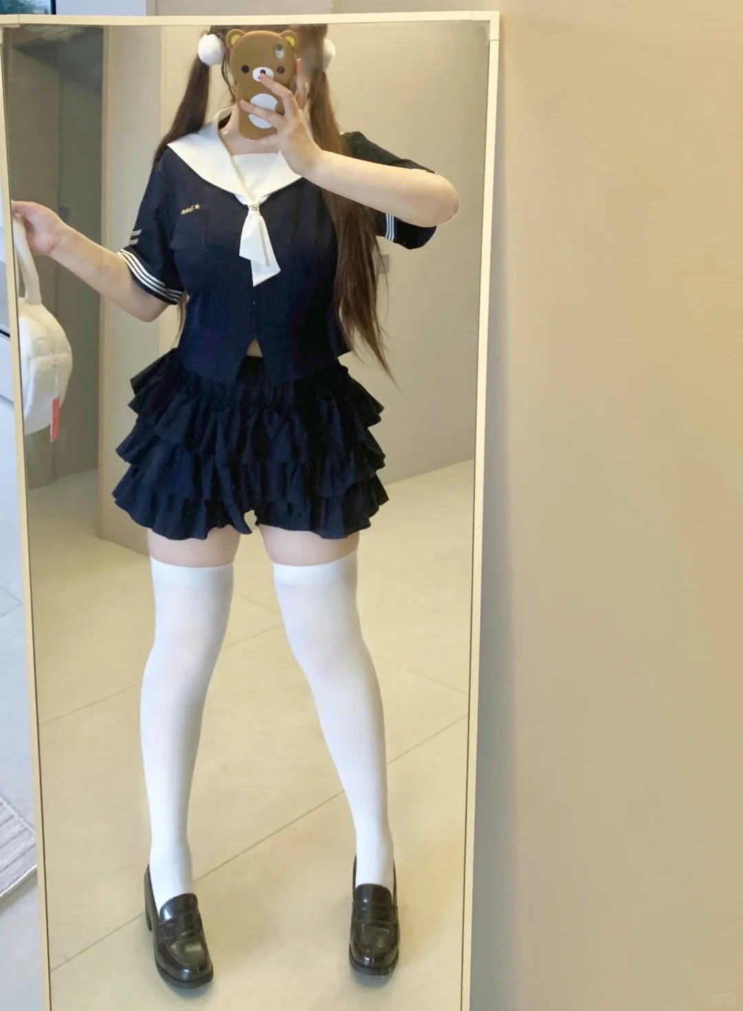 这衣服能把一个150斤变成绀色小蛋糕？！🧁