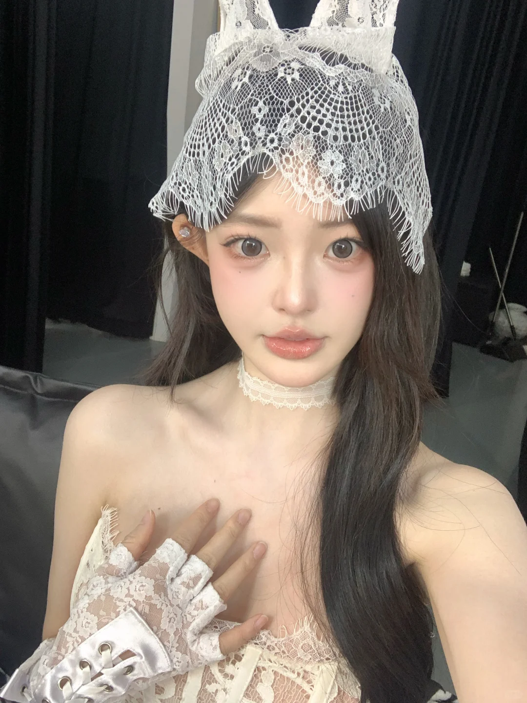 今天是纯欲蕾丝兔兔🐰兔女郎还是太权威！
