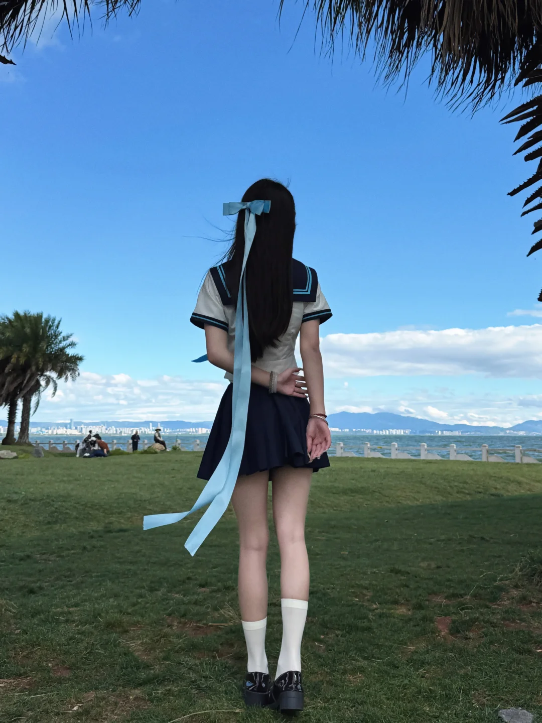 jk背影不会拍？