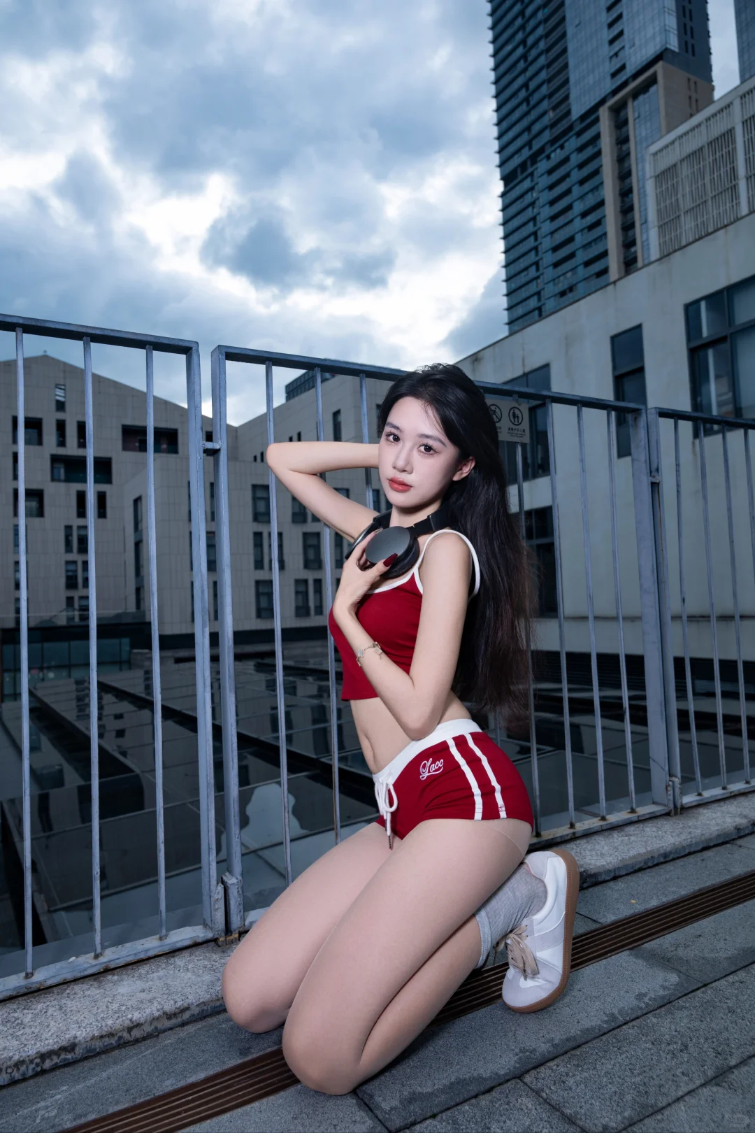 超广角美式辣妹街拍