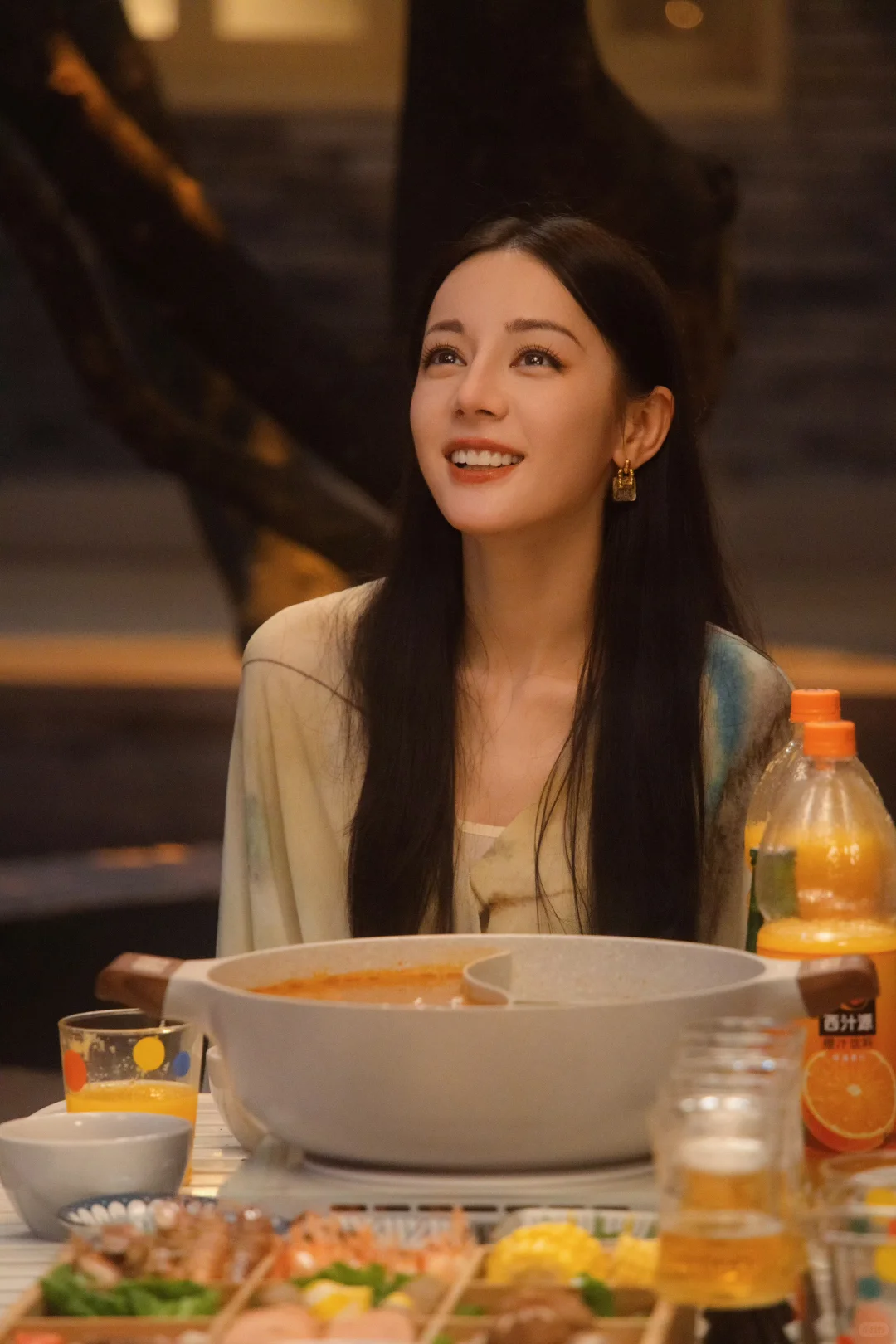 给热巴化的清透感妆容
