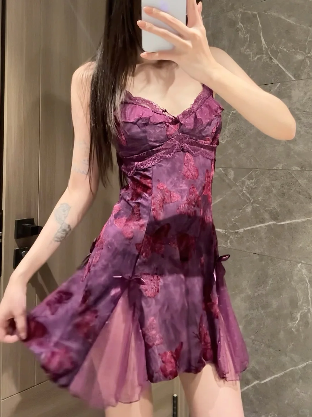 💜果然显白显身材～