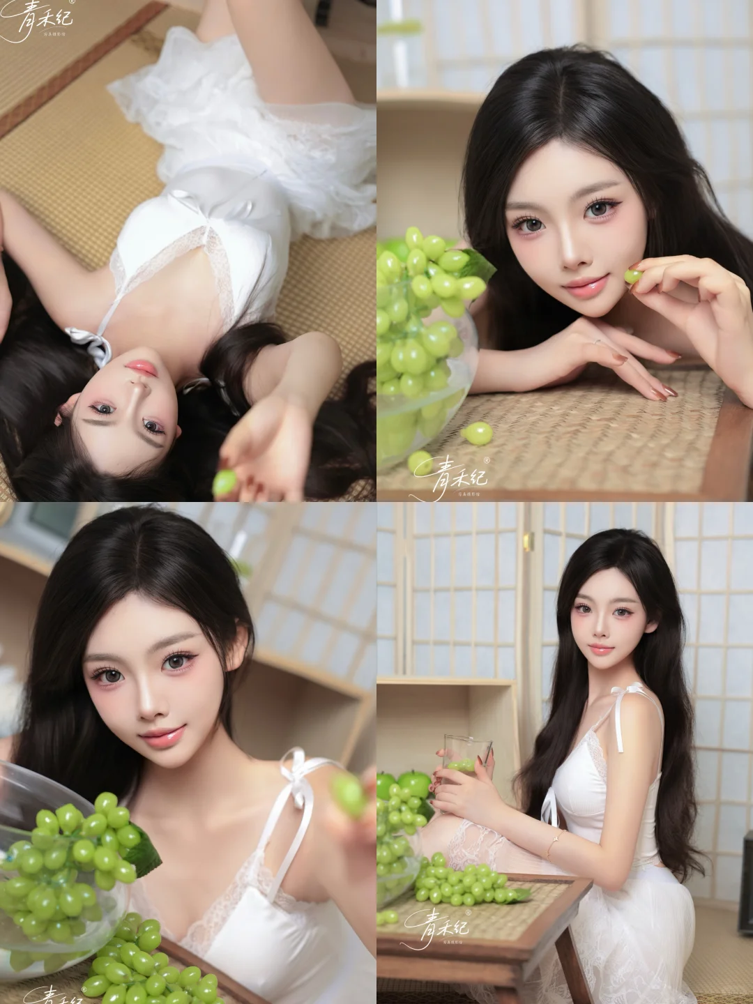 青提味的葡萄，青提味的你～太原写真推荐