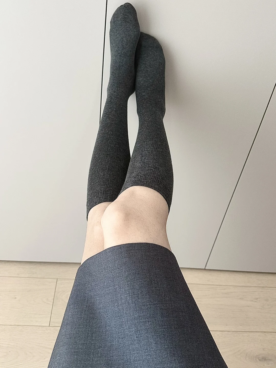 🍂秋天的微漏腿穿搭