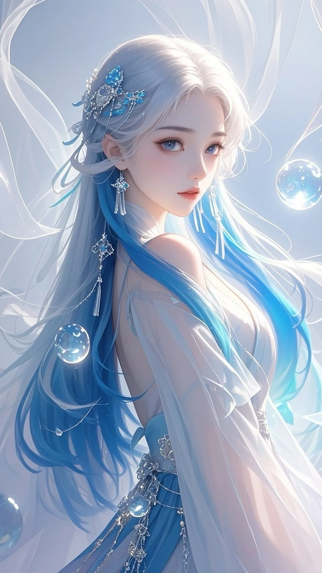 今日壁纸｜清冷系💙