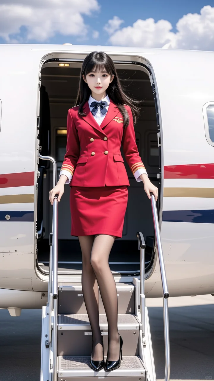 航空制服也能辣到你吧！✈️