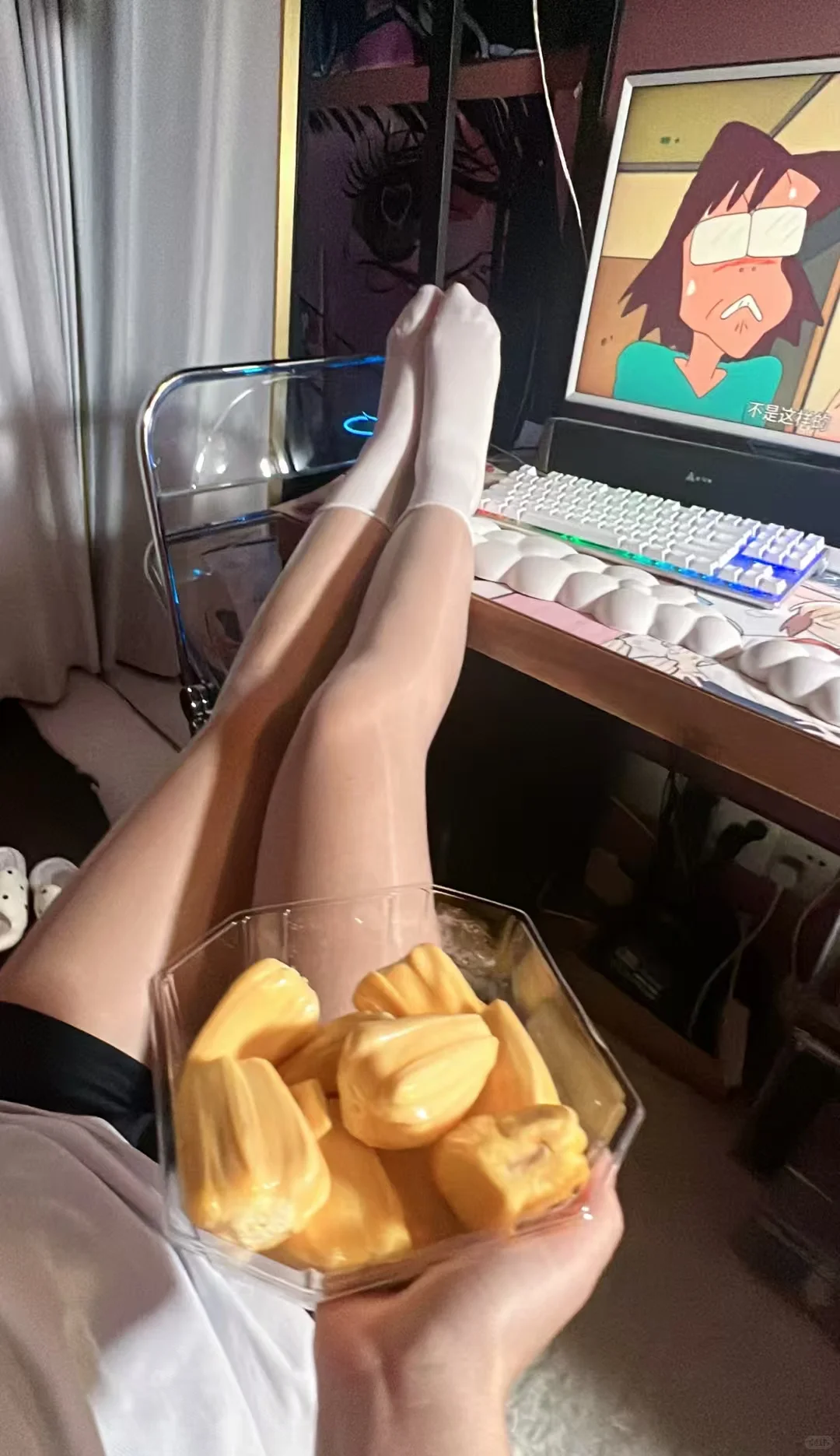 交换一张美腿秀