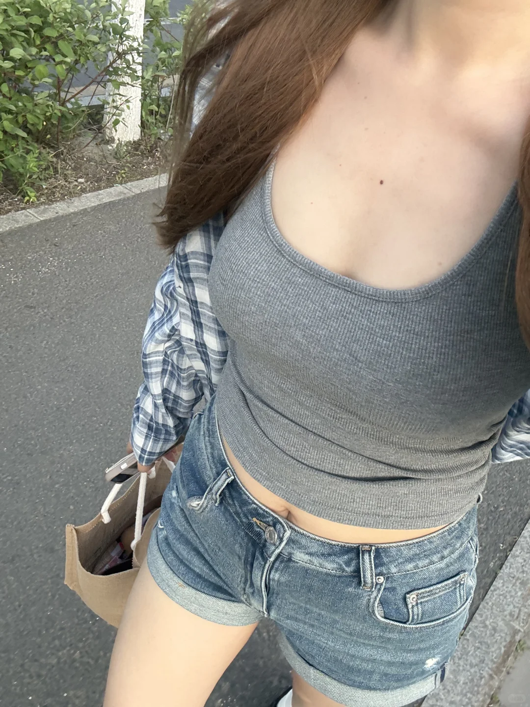 172 130高个子微胖女孩上班穿搭
