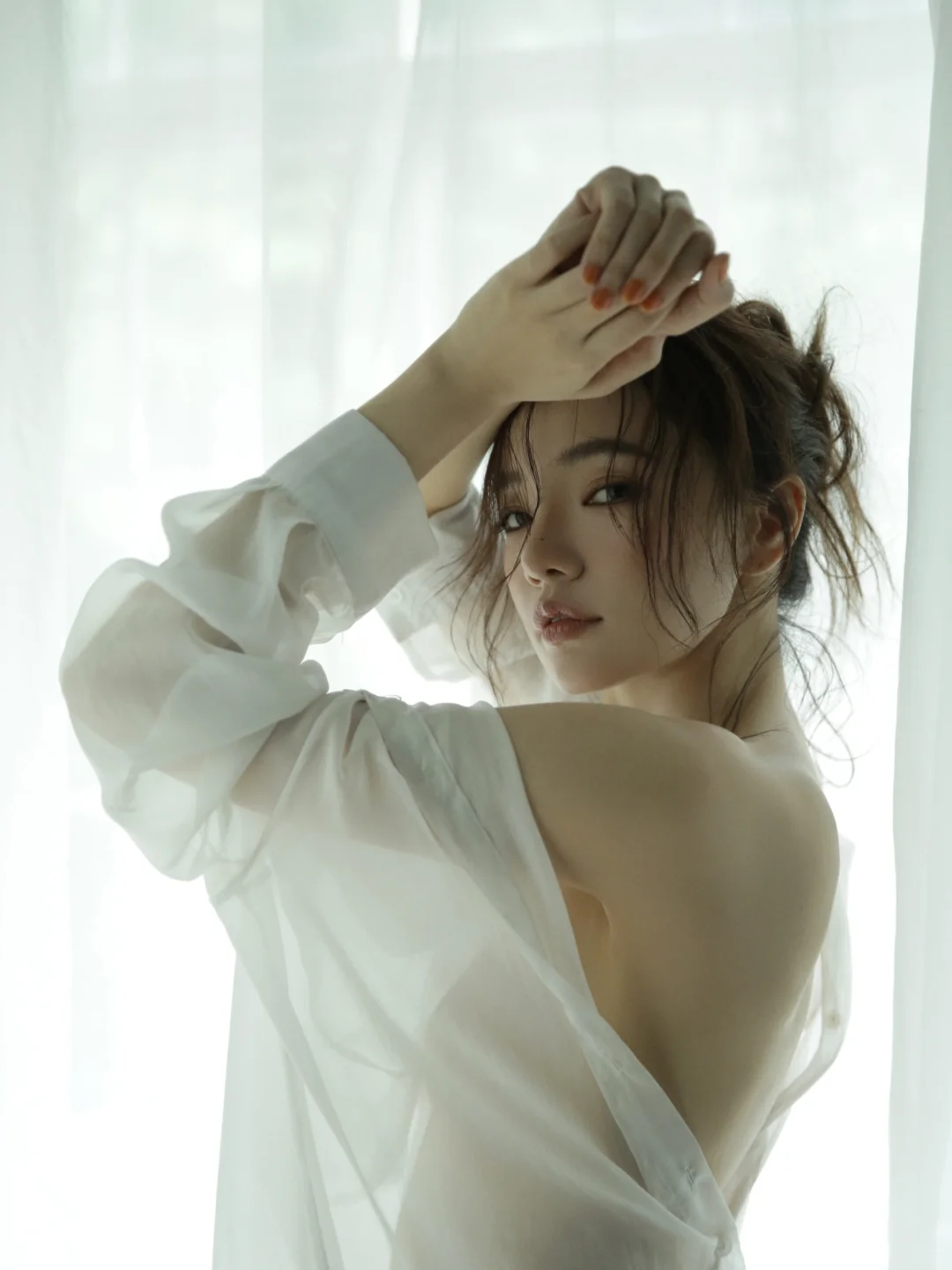 轻纱般的氛围感～白月光写真🤍纯欲轻私🫧