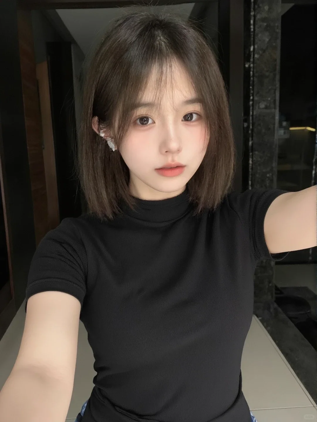 短发真的好韩系啊
