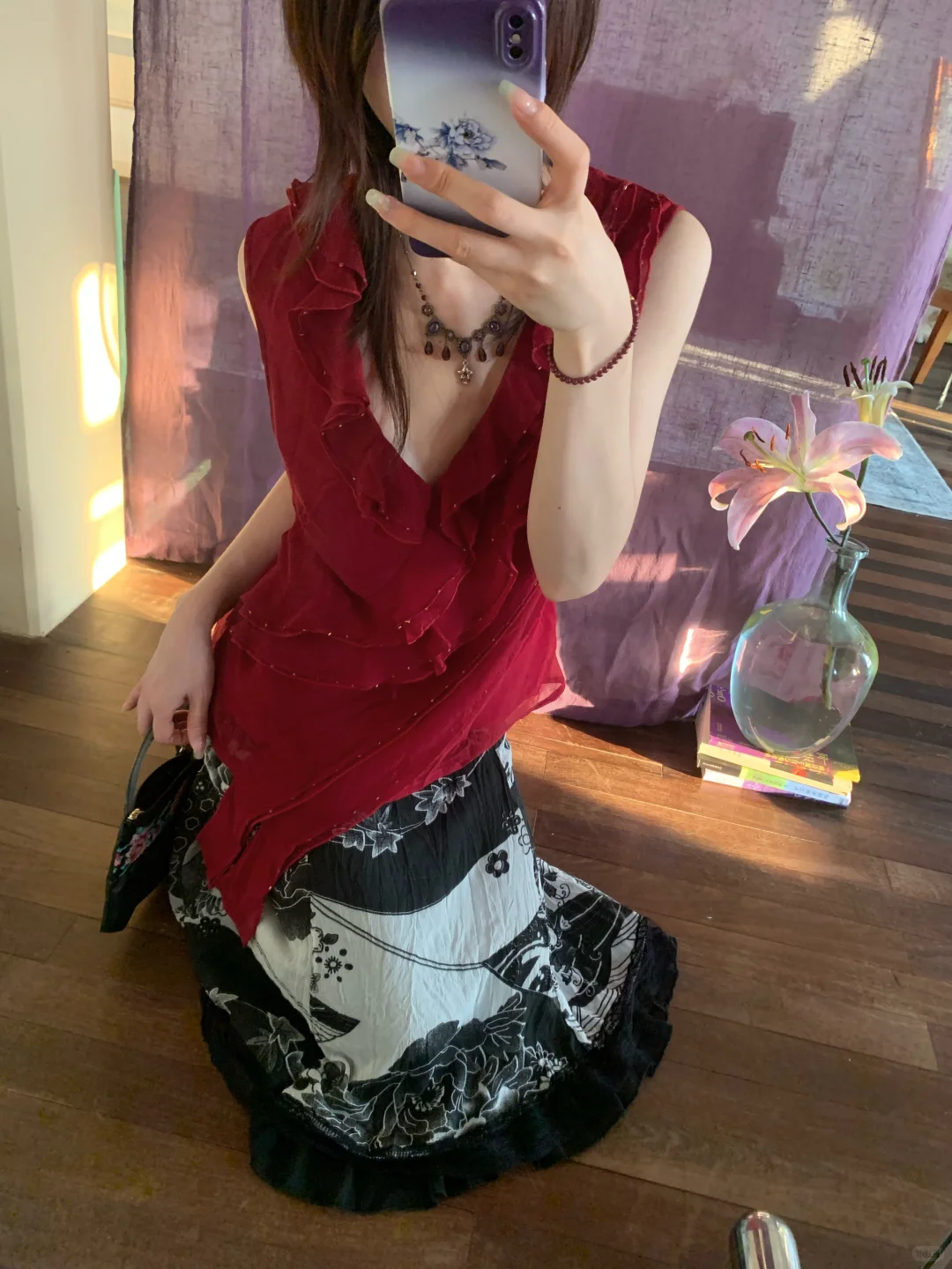 vintage｜红色娇艳艺妓🥀