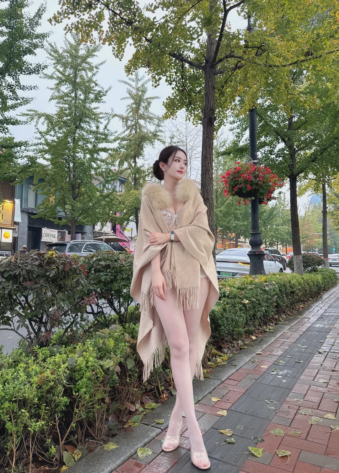 老师的秋天温柔穿搭🍂
