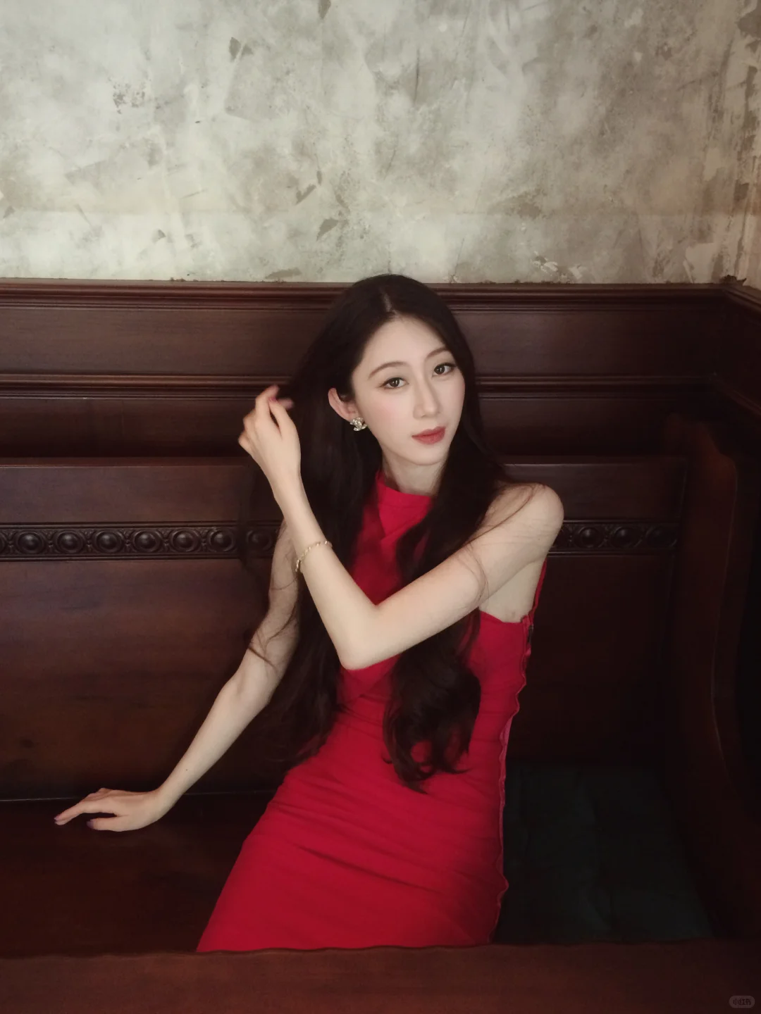 玫红色果然很明媚💕