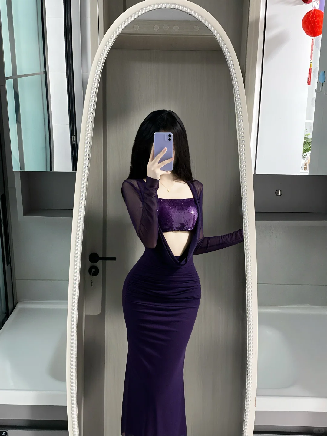 左滑上身！看着一般上身绝了！💜