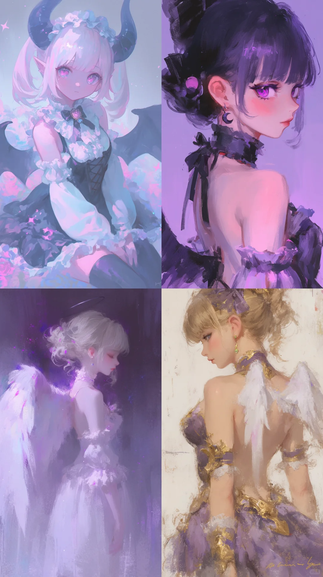 天使女孩，自带光芒。这光，只为自己闪耀
