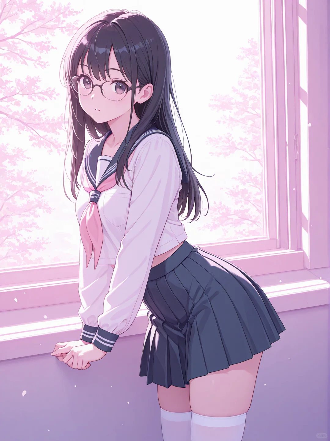 校园动漫、日系校服、超好看