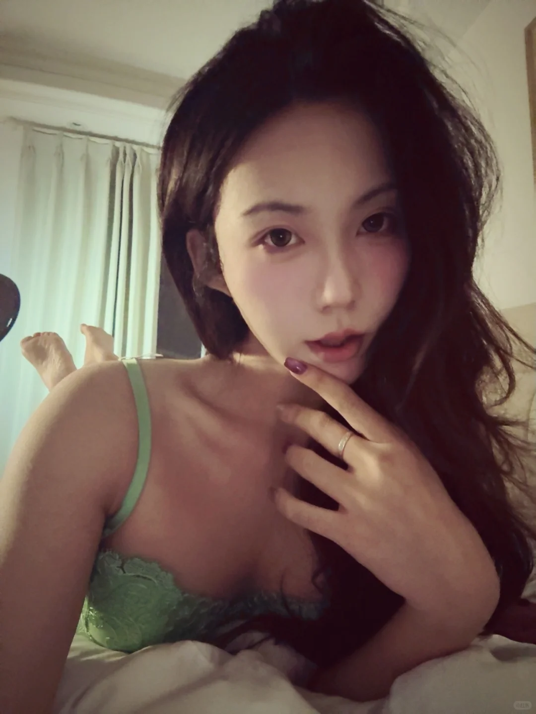 居家自拍起来