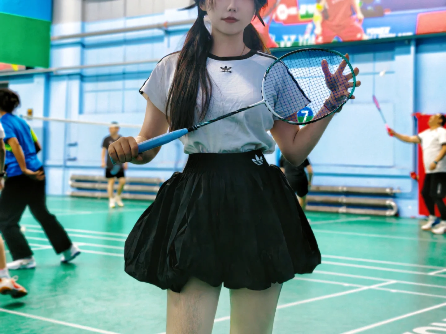 非得是桃花么，羽毛球花不行么？🏸