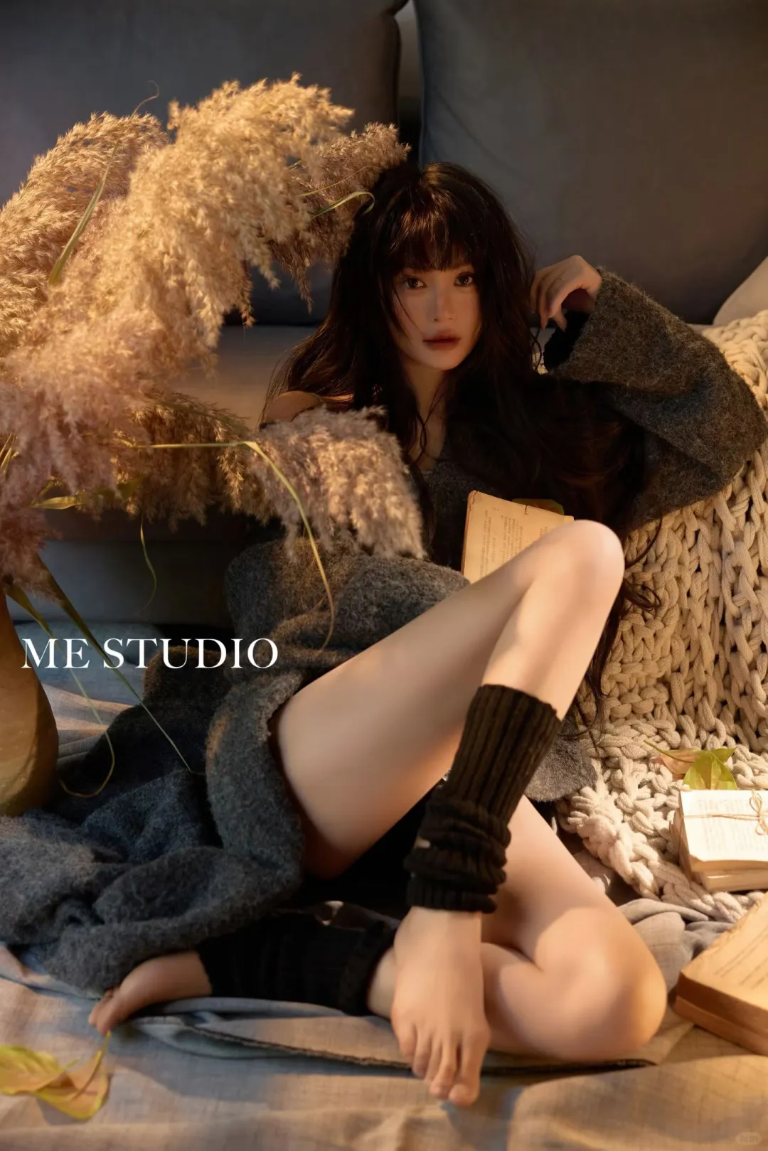 一眼爱上的暖暖写真 秋天就是要拍芦苇呀