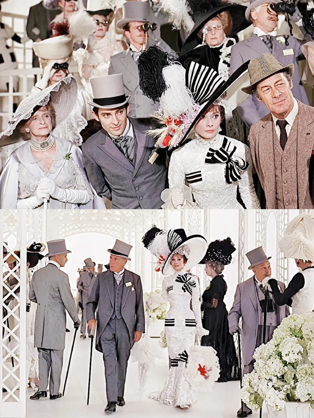 当赫本的黑白优雅邂逅复古胸衣