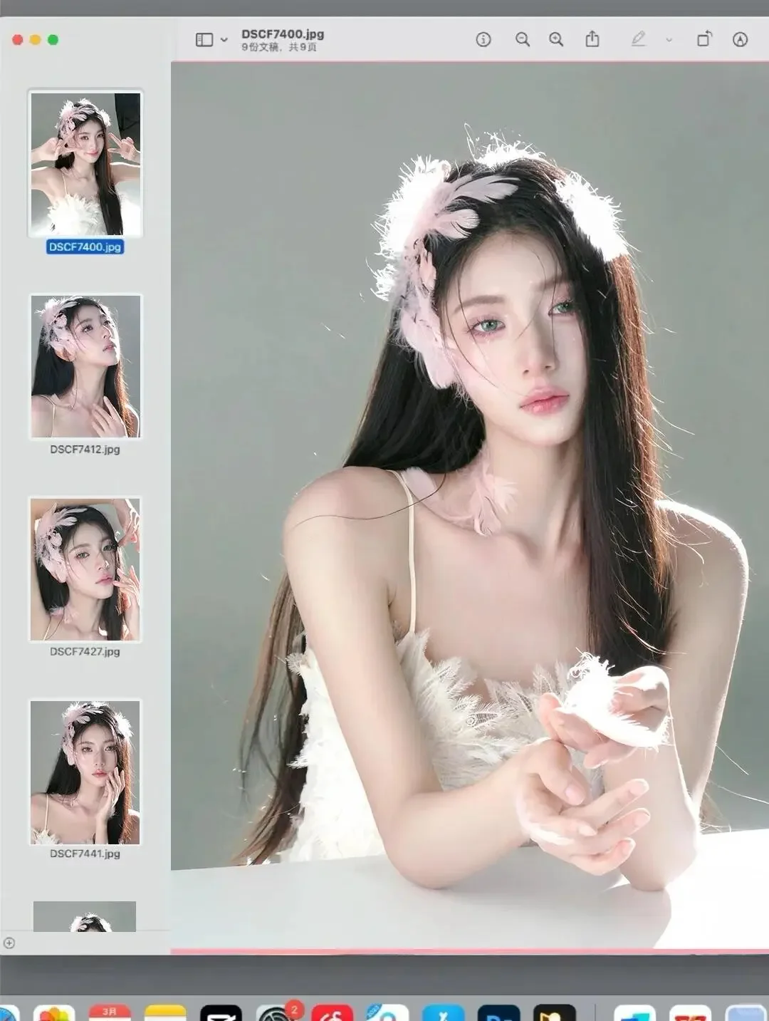 羽毛纯欲肖像写真✨美神降临|临沂