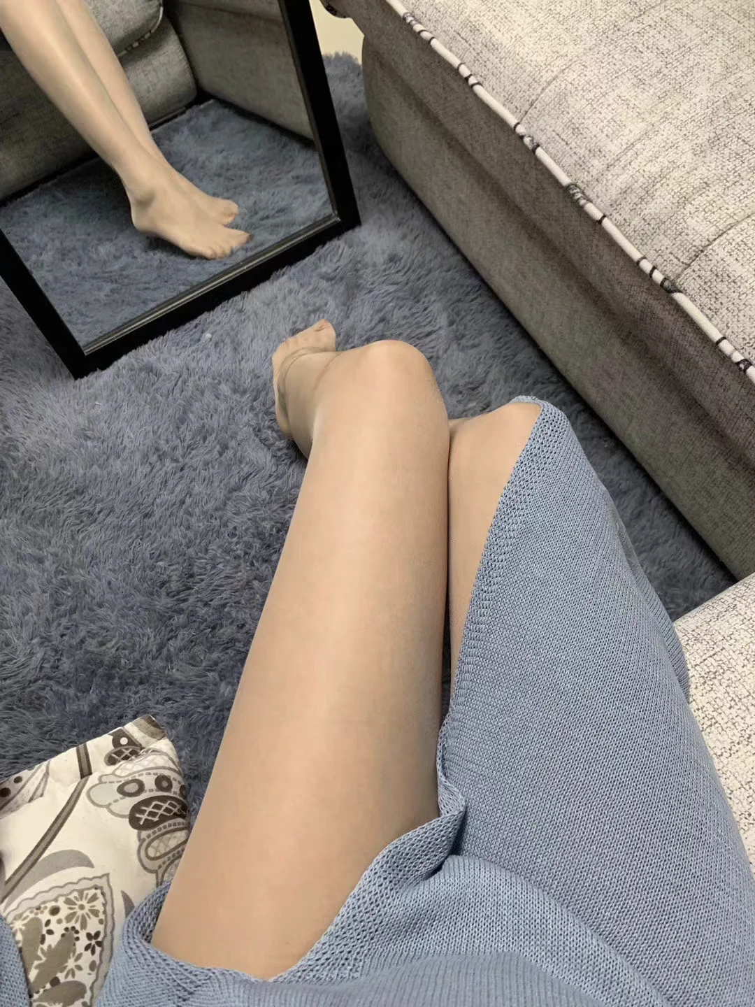 超薄隐形上腿几乎看不到