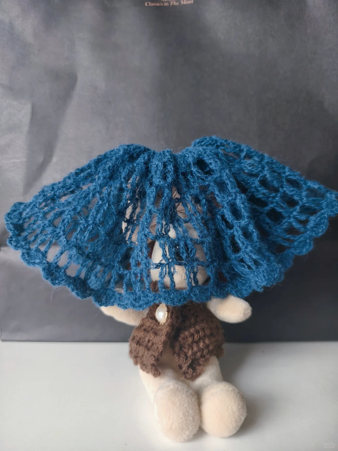 属于冬天的蕾丝发圈❄