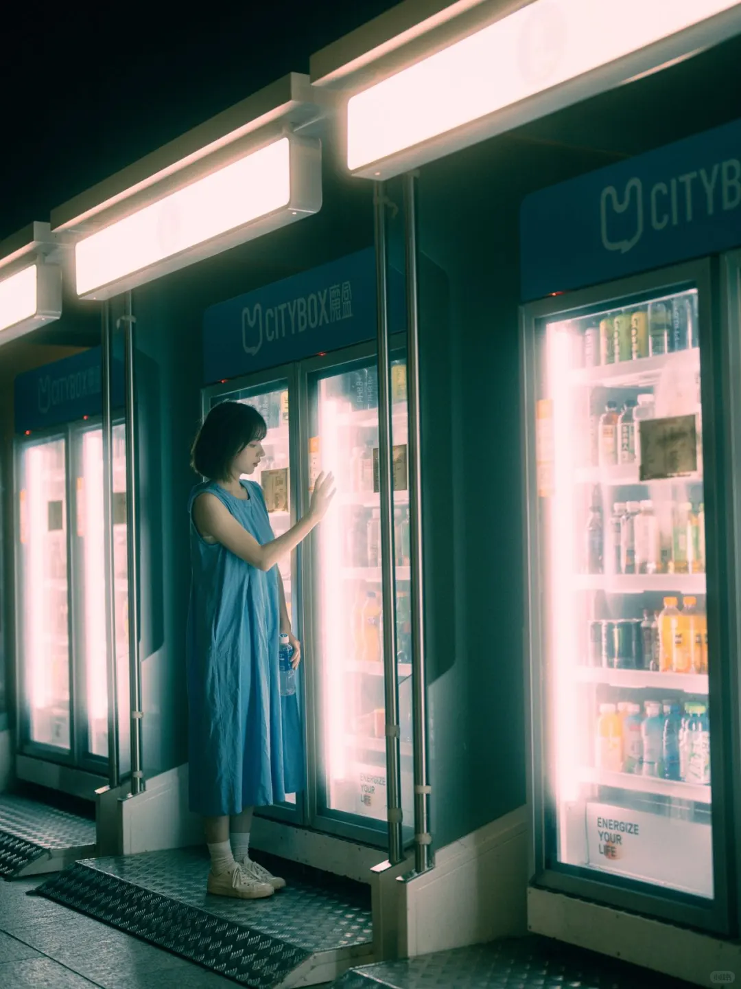 夏夜与灯与风与你