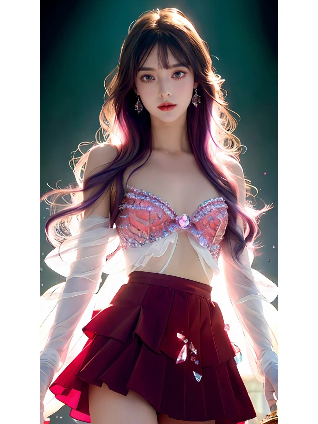 唯美美女壁纸，瞬间提升手机颜值